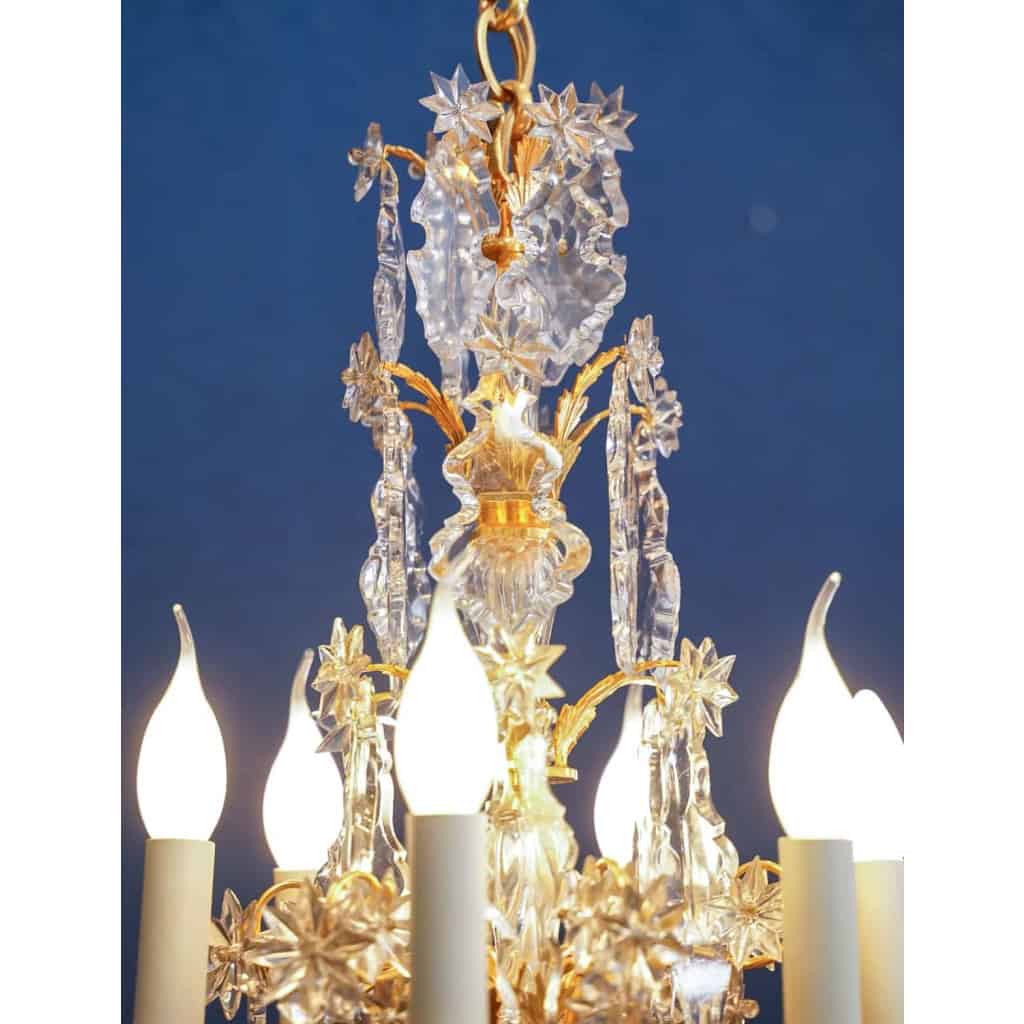Paire de lustres de style Louis XV. | Biron Paire de lustres de style Louis XV.