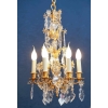 Paire de lustres de style Louis XV. | Biron Paire de lustres de style Louis XV.