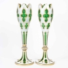Paire de vases en bohème, XIXème siècle | Biron ||||||||