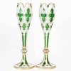 Paire de vases en bohème, XIXème siècle | Biron Paire de vases en bohème, XIXème siècle