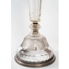 Une lampe en cristal et argent massif fin XIXème siècle | Biron Une lampe en cristal et argent massif fin XIXème siècle