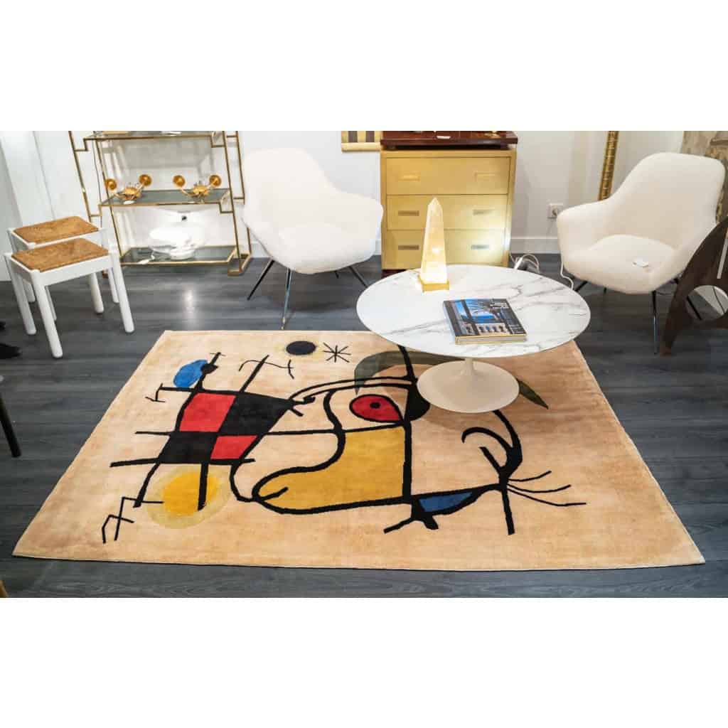 Tapisserie en laine Mérinos, travail contemporain | Biron ||||