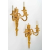 Paire d’appliques de style Louis XVI. | Biron Paire d'appliques de style Louis XVI.