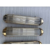 1970′ Série de 4 appliques A Tubes de Verre Style Genet Michon Ou Petitot | Biron 1970′ Série de 4 appliques A Tubes de Verre Style Genet Michon Ou Petitot