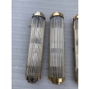 1970′ Série de 4 appliques A Tubes de Verre Style Genet Michon Ou Petitot | Biron 1970′ Série de 4 appliques A Tubes de Verre Style Genet Michon Ou Petitot