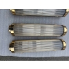 1970′ Série de 4 appliques A Tubes de Verre Style Genet Michon Ou Petitot | Biron 1970′ Série de 4 appliques A Tubes de Verre Style Genet Michon Ou Petitot
