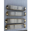 1970′ Série de 4 appliques A Tubes de Verre Style Genet Michon Ou Petitot | Biron 1970′ Série de 4 appliques A Tubes de Verre Style Genet Michon Ou Petitot