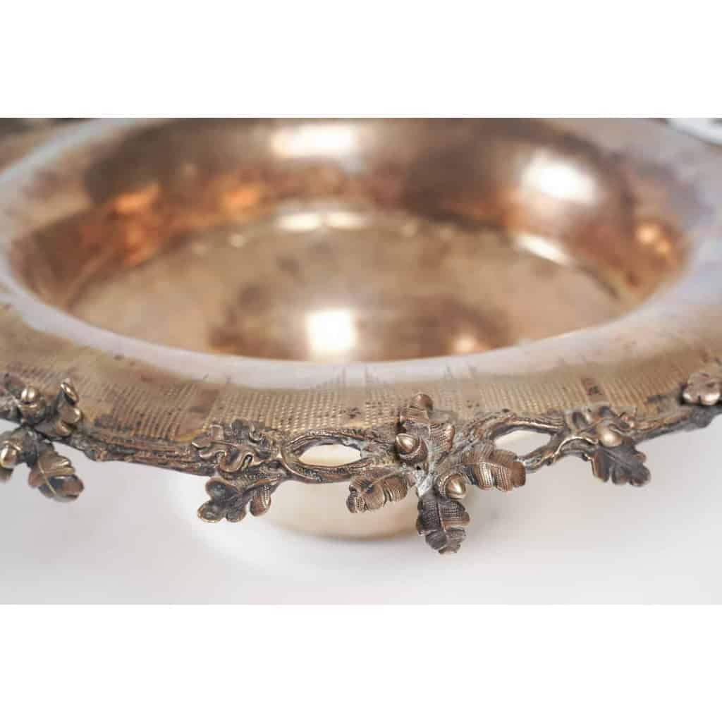 Grande coupe en argent au cerf, Napoléon III | Biron Grande coupe en argent au cerf, Napoléon III