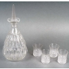 Service « Gouttes d’Eau » verre blanc de René LALIQUE – 5 pièces | Biron Service "Gouttes d'Eau" verre blanc de René LALIQUE - 5 pièces