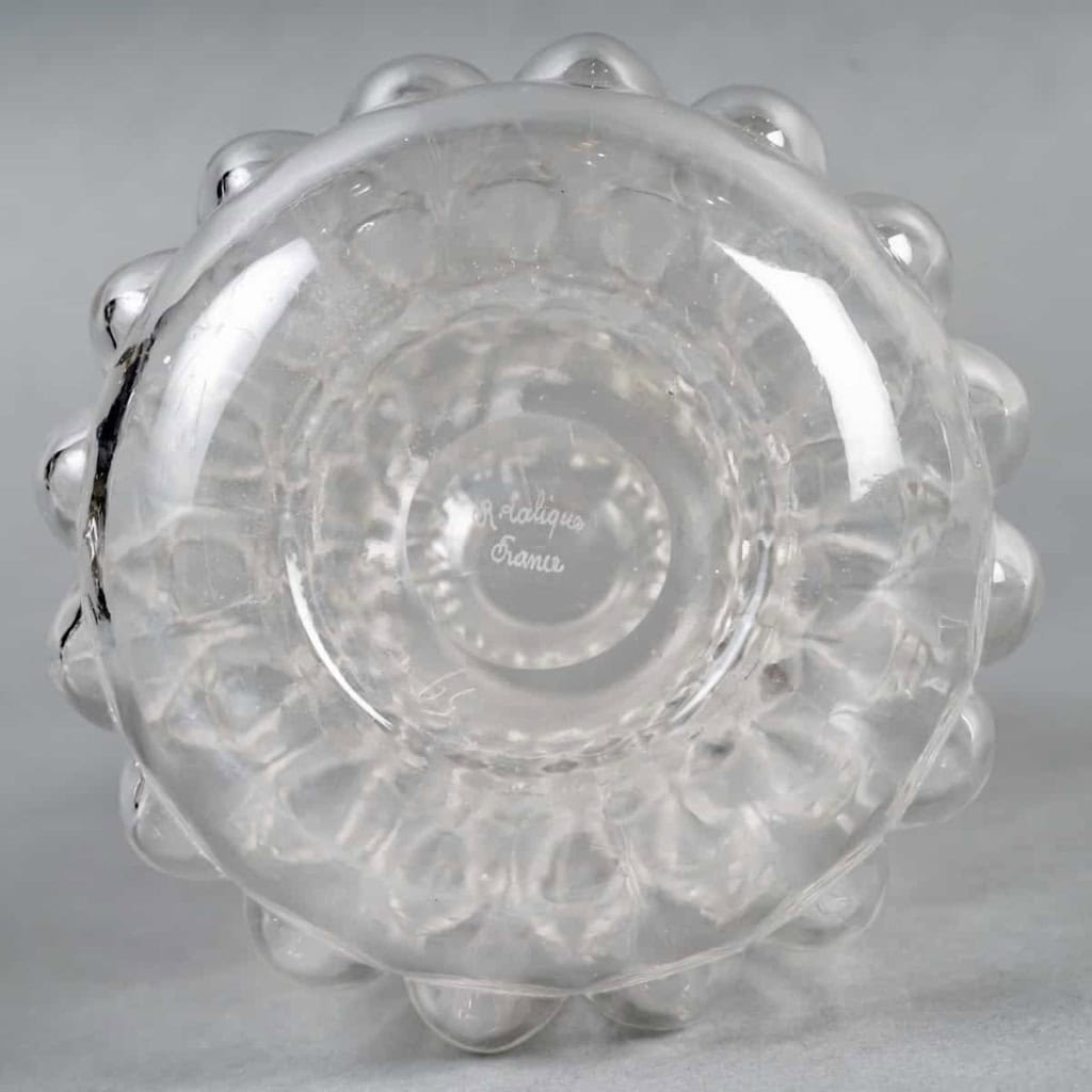 Service « Gouttes d’Eau » verre blanc de René LALIQUE – 5 pièces | Biron Service "Gouttes d'Eau" verre blanc de René LALIQUE - 5 pièces