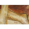 Peinture à l’huile de Luez, XXème siècle | Biron Peinture à l'huile de Luez, XXème siècle