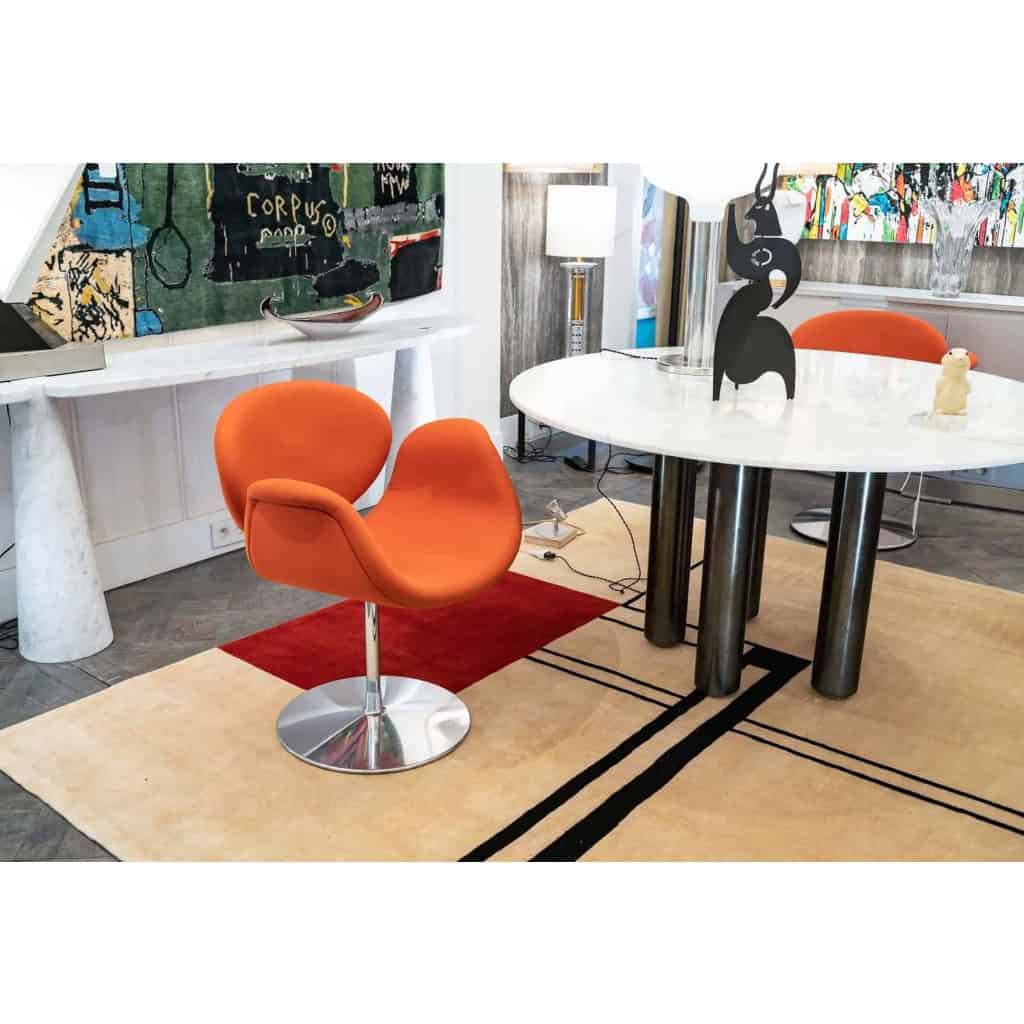 Pierre Paulin pour Artifort, Série de quatre fauteuils modèle « Tulipe », années 1980 | Biron Pierre Paulin pour Artifort, Série de quatre fauteuils modèle "Tulipe", années 1980