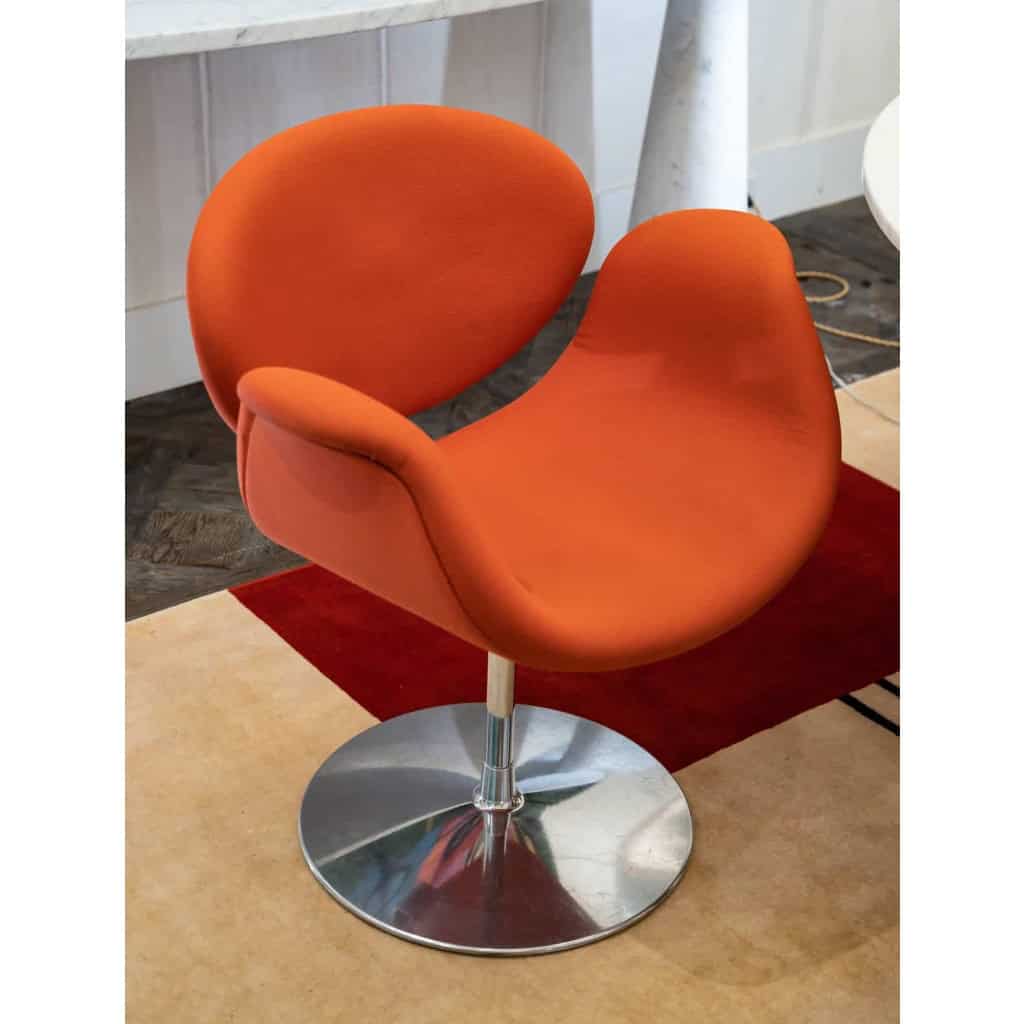 Pierre Paulin pour Artifort, Série de quatre fauteuils modèle « Tulipe », années 1980 | Biron Pierre Paulin pour Artifort, Série de quatre fauteuils modèle "Tulipe", années 1980