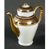Service à Café en Porcelaine de Limoges | Vendôme Bernardaud | Bleu de four et Or | Ensemble pour 12 Personnes| 27 Pièces | Biron Service à Café en Porcelaine de Limoges | Vendôme Bernardaud | Bleu de four et Or | Ensemble pour 12 Personnes| 27 Pièces