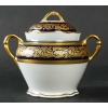 Service à Café en Porcelaine de Limoges | Vendôme Bernardaud | Bleu de four et Or | Ensemble pour 12 Personnes| 27 Pièces | Biron Service à Café en Porcelaine de Limoges | Vendôme Bernardaud | Bleu de four et Or | Ensemble pour 12 Personnes| 27 Pièces