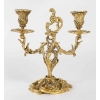 Paire de Bougeoirs en Bronze du XIXème Siècle, Epoque Napoléon III