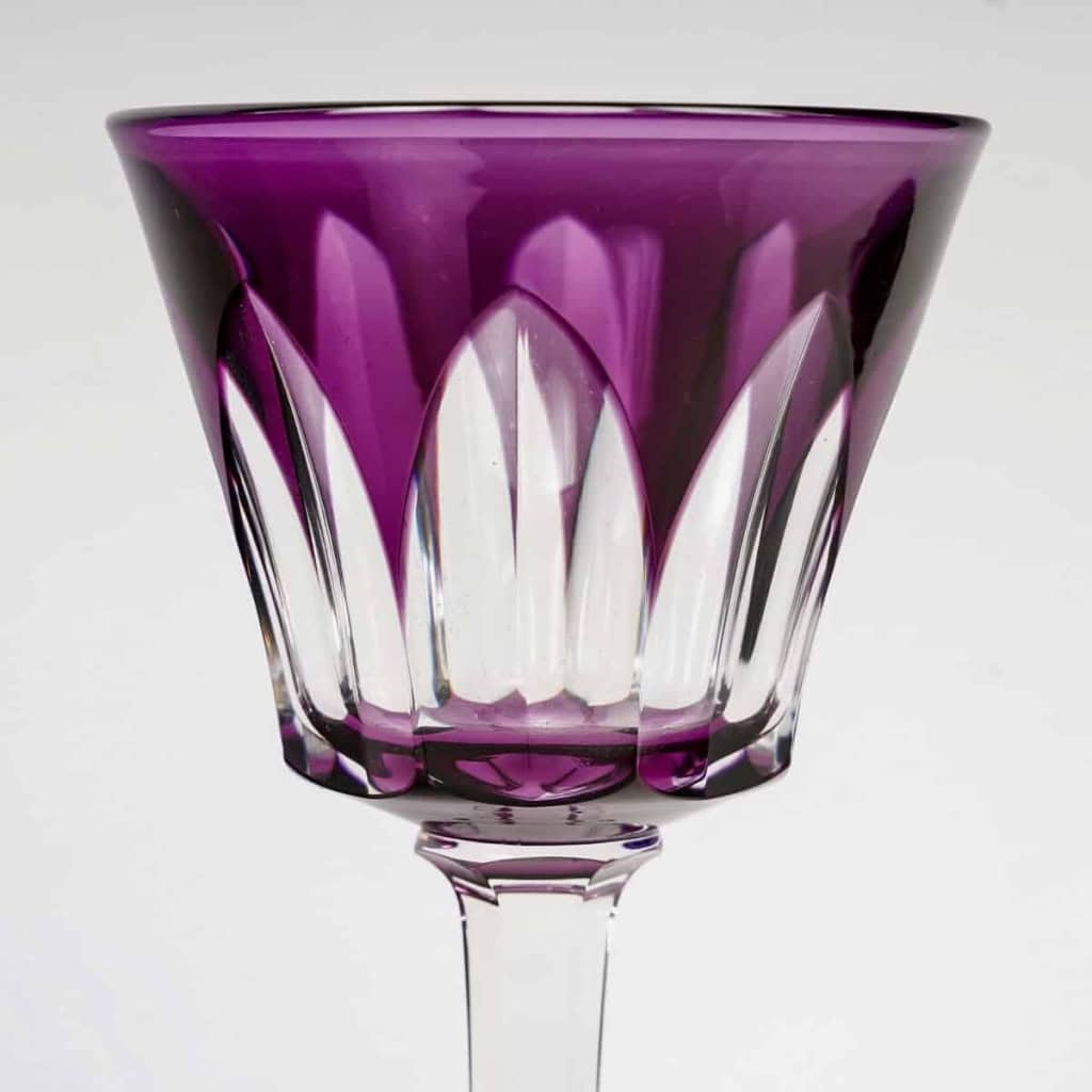 Service de Verres « Caracas » cristal de couleur de BACCARAT – 8 pièces | Biron Service de Verres "Caracas" cristal de couleur de BACCARAT - 8 pièces
