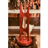Lampe en teck et laiton, années 1960 | Biron Lampe en teck et laiton, années 1960