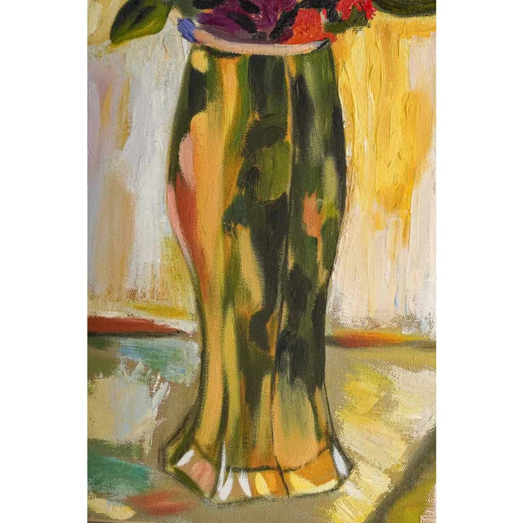 Peinture d’un banquet de fleurs, XXème siècle | Biron Peinture d'un banquet de fleurs, XXème siècle