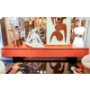 Grande enfilade en laque orange, années 1960 | Biron ||||||