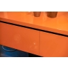 Grande enfilade en laque orange, années 1960 | Biron Grande enfilade en laque orange, années 1960