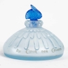 Flacon Prototype « Au Cœur des Calices » verre bleu ciel et bleu foncé de René LALIQUE pour Coty | Biron |||||||