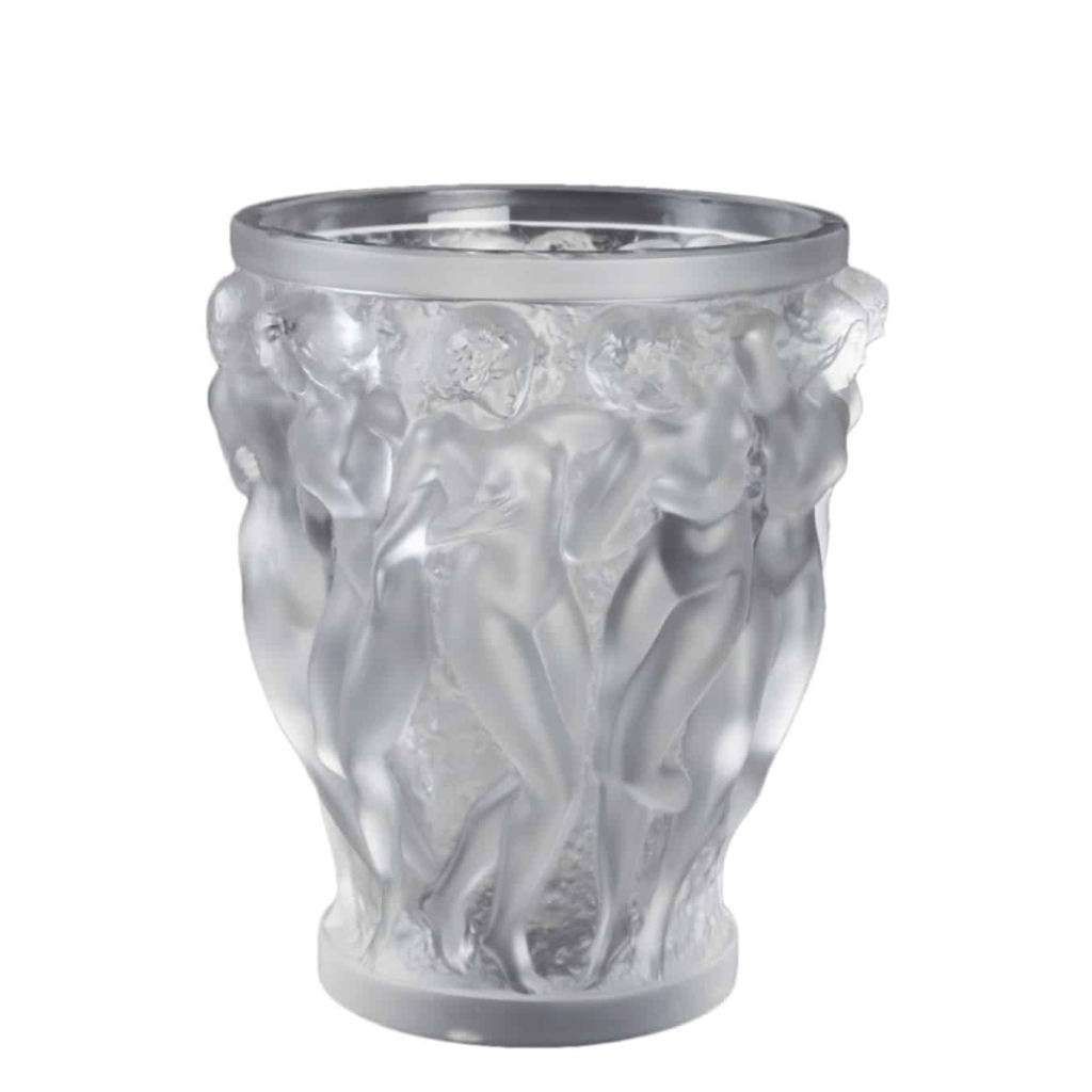 Lalique France : Vase « Bacchantes » | Biron Lalique France : Vase "Bacchantes"