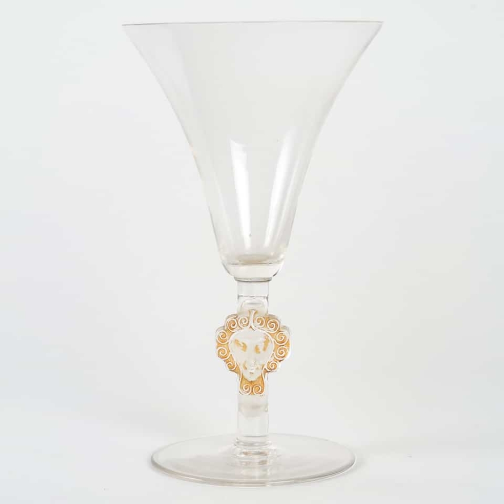 René Lalique : Verre « Ribeauvillé » 1924 | Biron René Lalique : Verre "Ribeauvillé" 1924