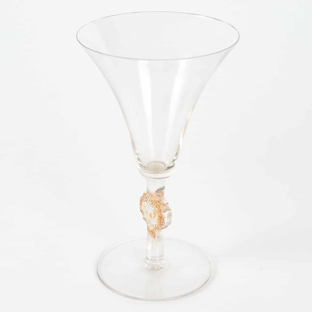 René Lalique : Verre « Ribeauvillé » 1924 | Biron René Lalique : Verre "Ribeauvillé" 1924