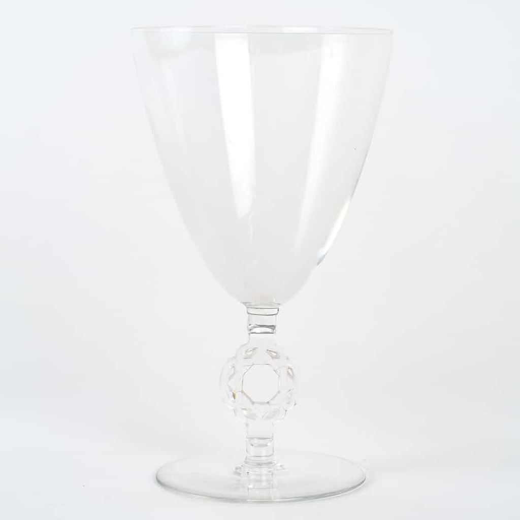 René Lalique : Verre « Ribeauvillé » 1924 | Biron René Lalique : Verre "Ribeauvillé" 1924