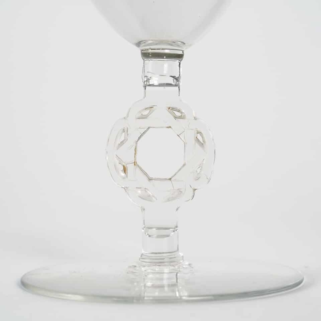 René Lalique : Verre « Ribeauvillé » 1924 | Biron René Lalique : Verre "Ribeauvillé" 1924