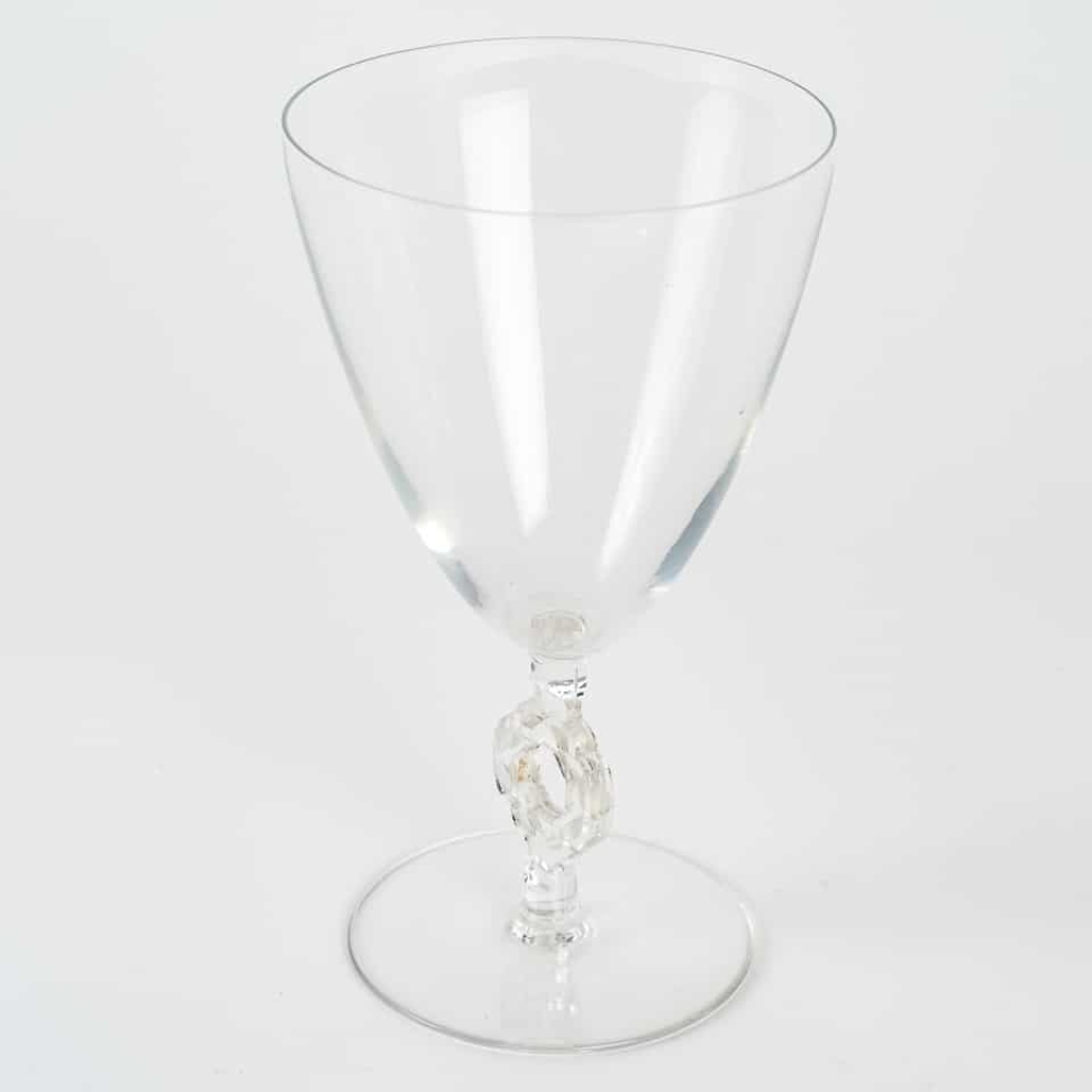 René Lalique : Verre « Ribeauvillé » 1924 | Biron René Lalique : Verre "Ribeauvillé" 1924