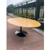 Eero Saarinen et KNOLL : table ovale TULIP 198x121 cm