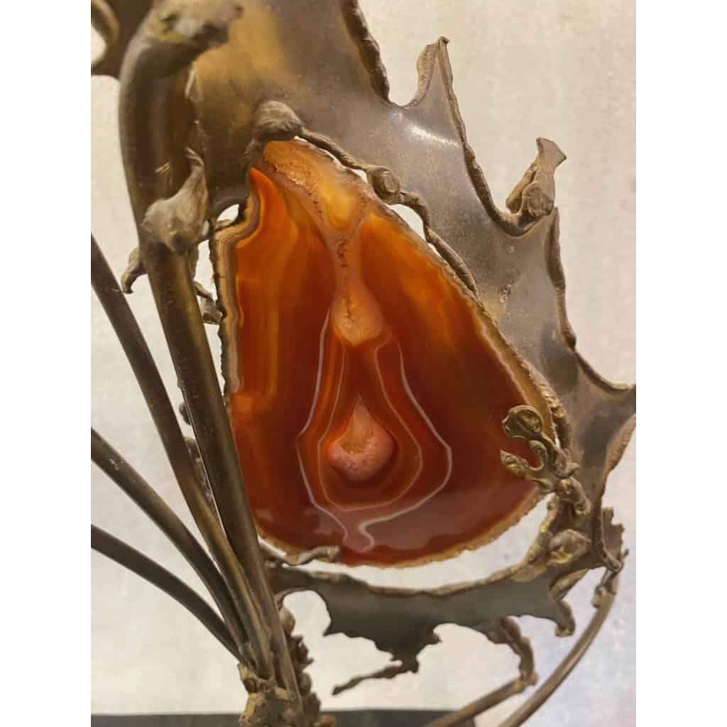 1970′ Sculpture Végétale Par FAURE, FERNANDEZ ou DUVAL BRASSEUR Pour HONORE PARIS | Biron 1970′ Sculpture Végétale Par FAURE, FERNANDEZ ou DUVAL BRASSEUR Pour HONORE PARIS