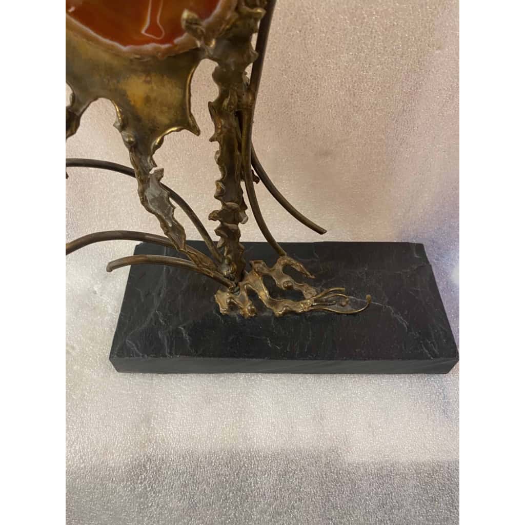 1970′ Sculpture Végétale Par FAURE, FERNANDEZ ou DUVAL BRASSEUR Pour HONORE PARIS | Biron 1970′ Sculpture Végétale Par FAURE, FERNANDEZ ou DUVAL BRASSEUR Pour HONORE PARIS