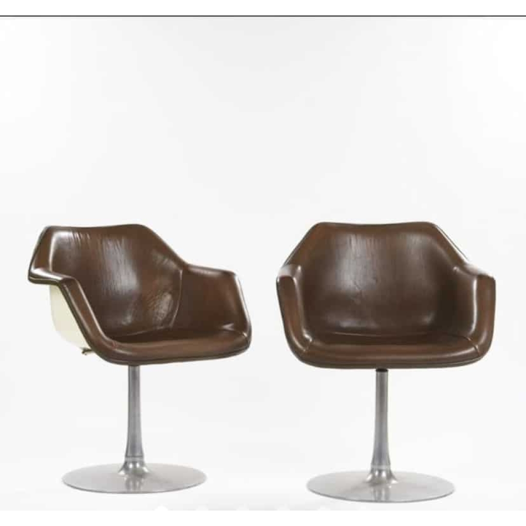Paire de fauteuils par Robin Day, circa 1960 | Biron |||||||