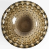Coupe « Nemours » verre gris topaze fumé de René LALIQUE | Biron Coupe "Nemours" verre gris topaze fumé de René LALIQUE