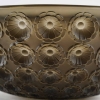 Coupe « Nemours » verre gris topaze fumé de René LALIQUE | Biron Coupe "Nemours" verre gris topaze fumé de René LALIQUE