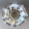 Vase « Bacchantes » verre opalescent patiné gris – socle en bronze d’origine de René LALIQUE | Biron Vase "Bacchantes" verre opalescent patiné gris - socle en bronze d'origine de René LALIQUE