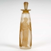 Flacon « Ambre Antique » verre blanc patiné sépia de René LALIQUE pour Coty | Biron Flacon "Ambre Antique" verre blanc patiné sépia de René LALIQUE pour Coty