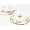 Promotion Spéciale -50% | Service de Table en Porcelaine de Limoges Vintage | 54 Pièces pour 12 Personnes | Floral avec Dorure | A. Lanternier & Co. | Biron Service de Table en Porcelaine de Limoges | Ensemble pour 12 Personnes | 54 Pièces | Plaqué Or | A. Lanternier & Co. Limoges
