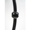 Lampe sur pied noir, modèle serpent, 1960-1970 | Biron Lampe sur pied noir, modèle serpent, 1960-1970