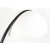 Lampe sur pied noir, modèle serpent, 1960-1970 | Biron Lampe sur pied noir, modèle serpent, 1960-1970