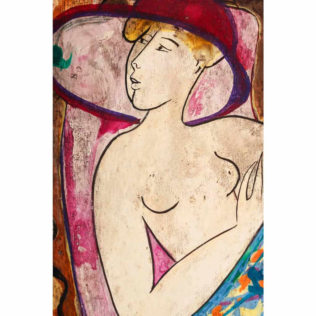Huile sur panneaux signée « Le Kuff » | Biron Huile sur panneaux signée "Le Kuff"