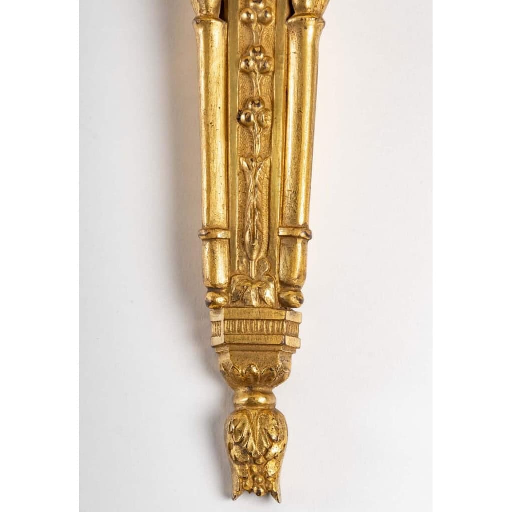 Paire d’appliques de style Louis XVI. | Biron Paire d'appliques de style Louis XVI.
