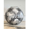 René Lalique : « Oranges » Vase en verre émaillé givré | Biron René Lalique : "Oranges" Vase en verre émaillé givré
