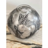 René Lalique : « Oranges » Vase en verre émaillé givré | Biron René Lalique : "Oranges" Vase en verre émaillé givré