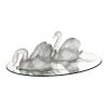 René Lalique : Surtout de Table « Miroir Cygnes » | Biron |||||||||