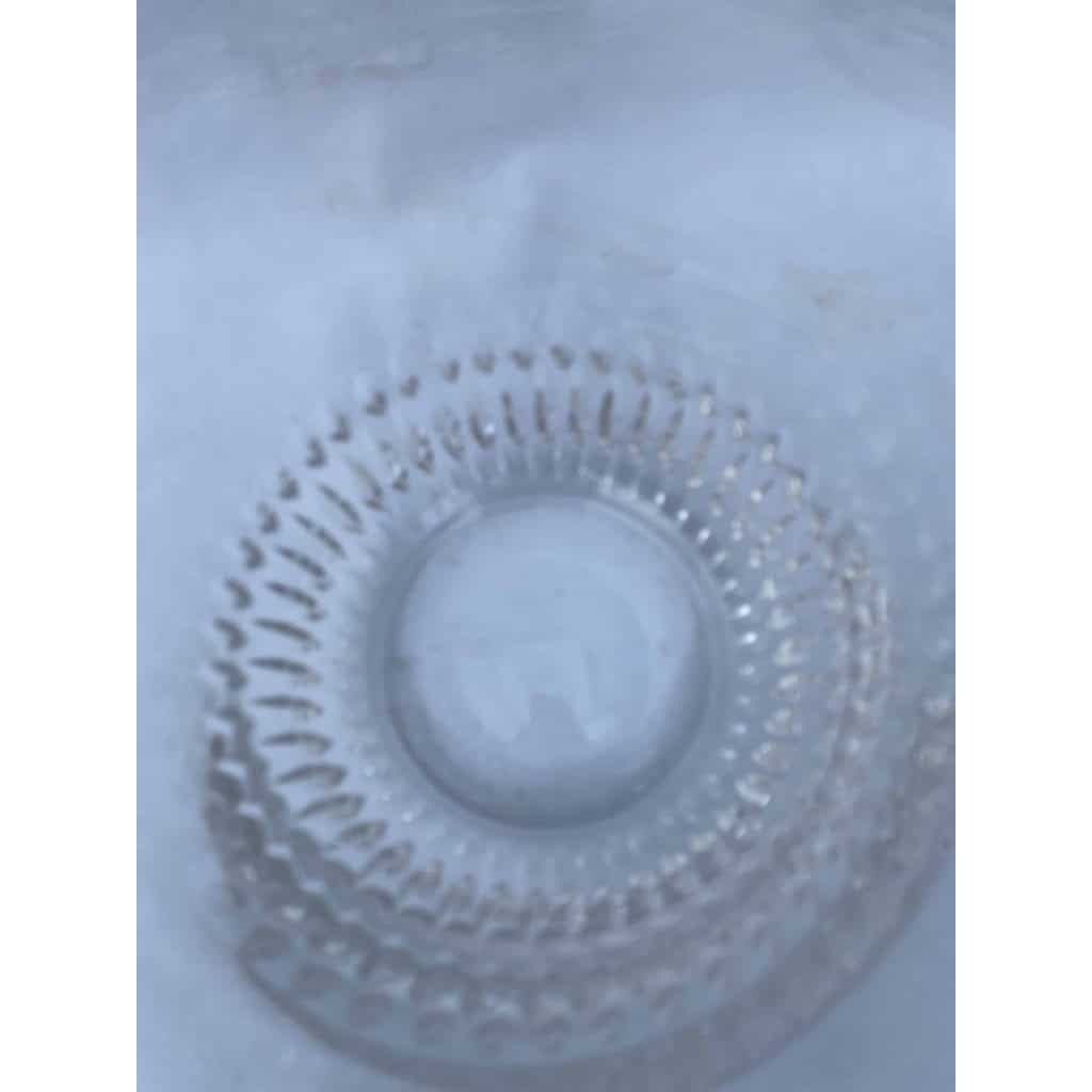 1970′ Seau à Champagne Cristal Signé St Louis Decors Dorés Modéle Thistle