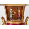 Paire de Vases Medicis en Porcelaine de Paris du XIXème Siècle | Biron Paire de Vases Medicis en Porcelaine de Paris du XIXème Siècle